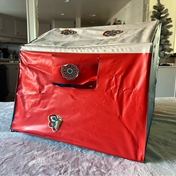 1972 Vintage Mattel Barbie Camp-Out Tent with Accessories and Box - Picture 5 of 11